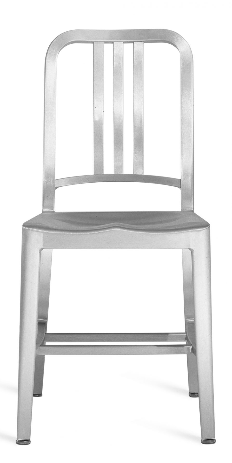 Emeco Navy Chair Stuhl aus Aluminium, ikonisches Design für Wohnen und Gewerbe.